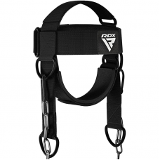 RDX H2 Neck Harness For Weight Lifting u0026 Strengthening Exercises - Black