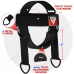 RDX H2 Black Neck Harness For Weight Lifting u0026 Strengthening Exercises - Black