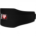 RDX 4DP Back Support Dipping Belt with Chain - Black
