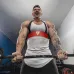 RDX T2 Plus Arm Blaster for Bicep Curl - Red