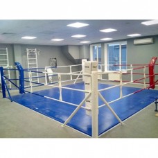 Ринг підлоговий SPORTKO 6,5х6,5м канатів 5,5х5,5м