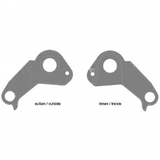 Гак на раму Ghost, Shimano Hanger MY2017 (B1) HT, GHM09-022