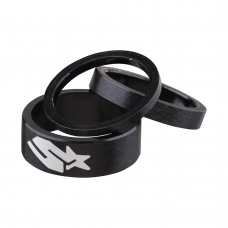 Набір спейсерів SPANK 3/6/12mm, Black