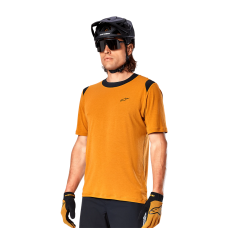 Джерсі Alpinestars A-DURA DRI WOOL SS JERSEY DARK GOLD, XXL