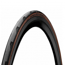 Покришка безкамерна Continental Grand Prix 5000S TR 28" | 700 x 28C чорная/коричнева foldable skin