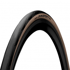 Покришка Continental Grand Sport Race 28" | 700 x 28C чорна/коричнева foldable skin