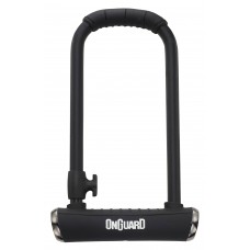 Замок U-подібний Onguard Brute LS, розмір скоби 115 x 260мм, товщина 16.8мм. 4 ключі + 1 з підсвічуванням, чорний