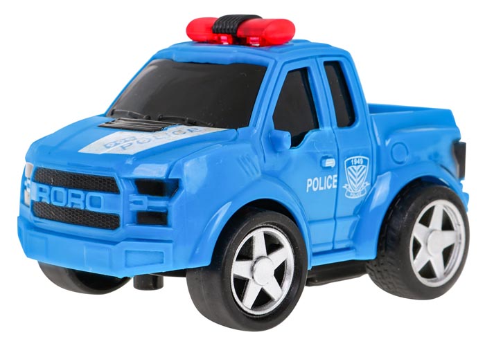 zestaw pojazdów z napędem pick-up policja
