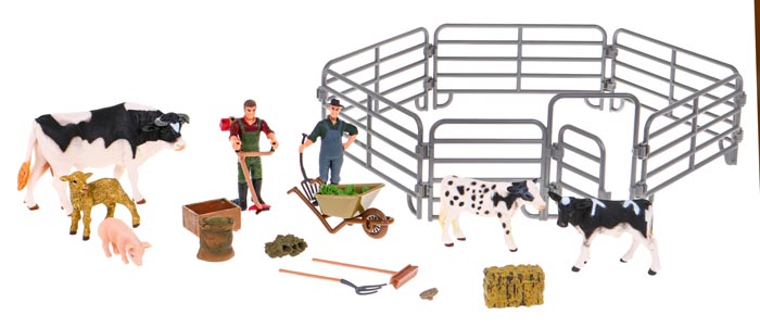 Q9899-ZJ67 zestaw farma figurki zagroda komplet