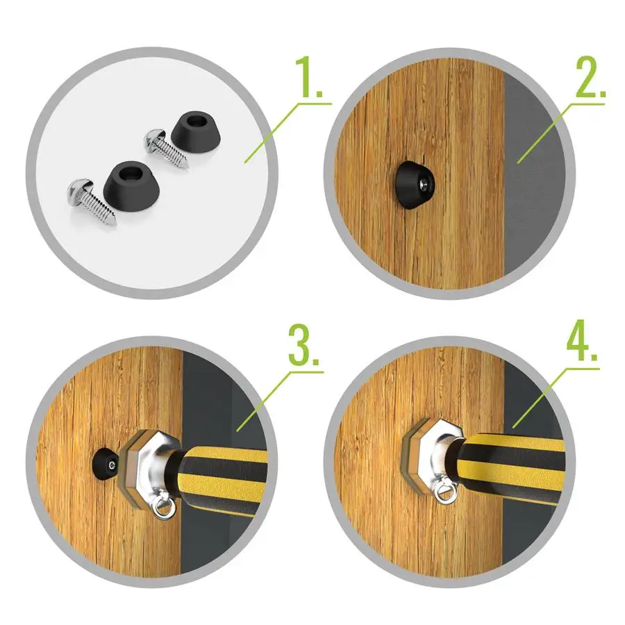 Турнік у дверну коробку HMS Premium DD03 з еспандерами