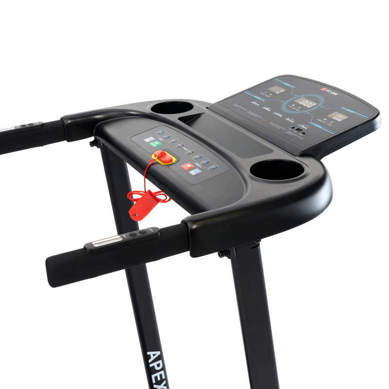 12 програм, Bluetooth, Kinomap та Zwift у біговій доріжці Fit-On Apex T30