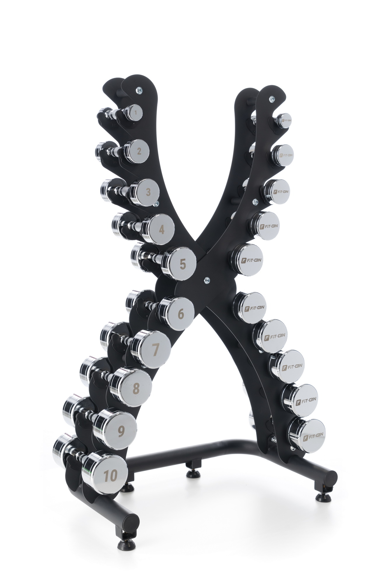Гантельний ряд Fit-On Chrome Stand S