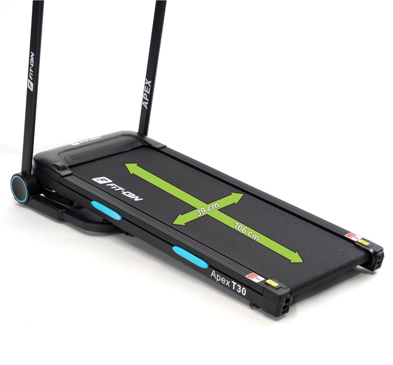 Бігове полотно 106 × 39 см з амортизацією Fit-On Apex T30