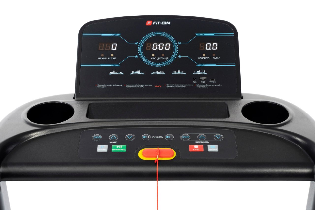 Bluetooth Kinomap Zwift та 12 програм Fit-On Apex T30